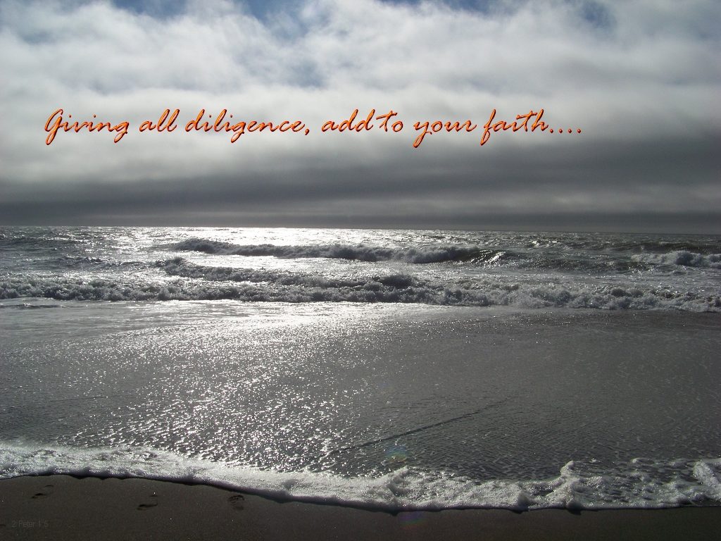 motto: Giving all diligence, add to your faith (2 Peter 1:5)