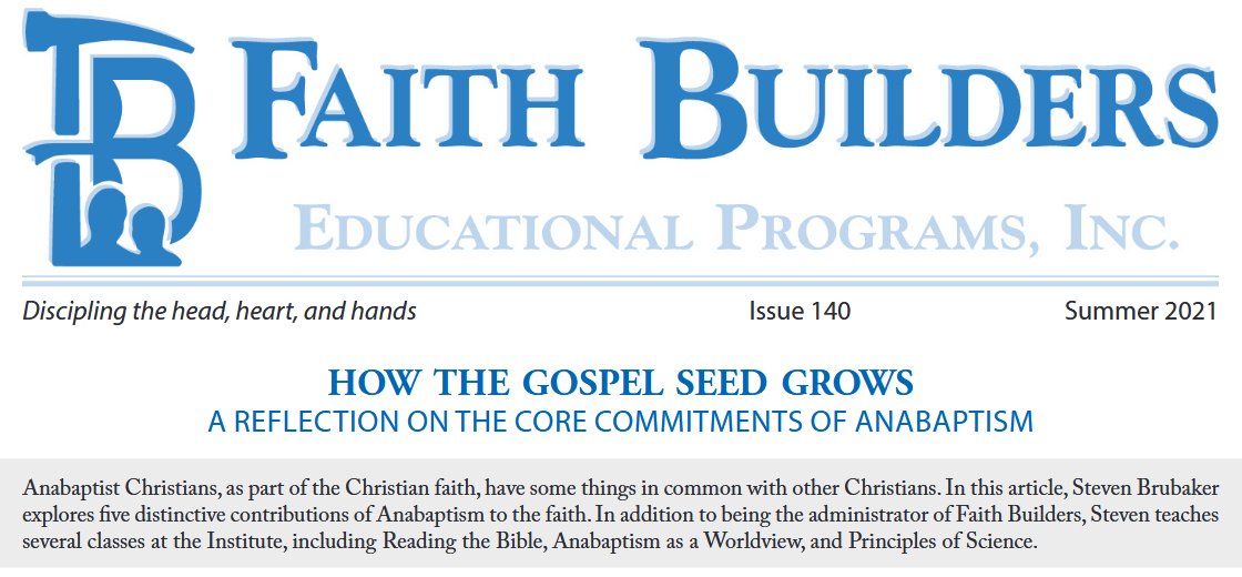 How the Gospel Seed Grows -- Stephen Brubaker